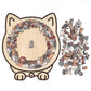 🎅Christmas Sale 50% OFF🐱135-PCS Morandi-Colored Cat Shaped Wooden Jigsaw Puzzle🎁