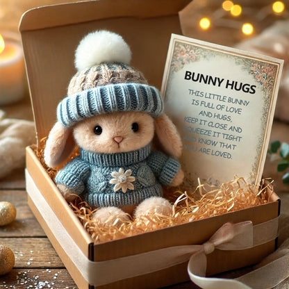 🐇🎉Special Sale🐇Handmade Mini Bunny Hug Cute Easter Gift🎁