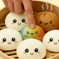 🥳2026 HOT SALE💞50K+ SOLD!👵🥟Glitter Dumpling Squishy Steamer Blind Box Surprise Squeeze Fun✨