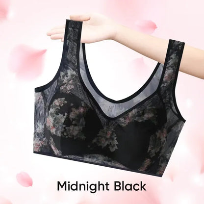 ✨Last Day Special Price £8.99!!💥🌸🎁 Super gather bra | Ice Silk Lace Cooling Comfort Bra