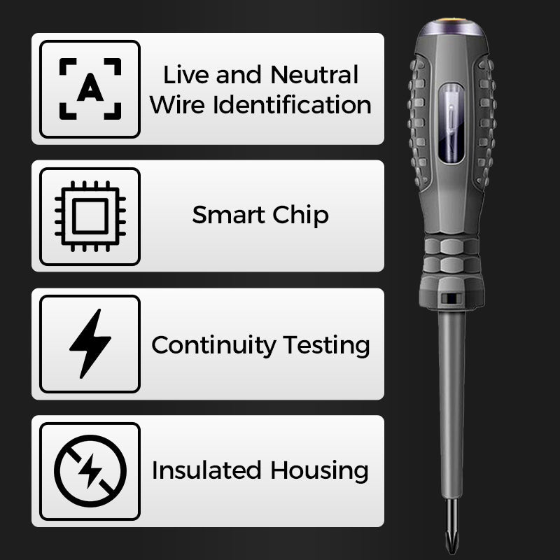 2-in-1  High Torque Strong Magnetic Screwdriver Electricity Detector-3