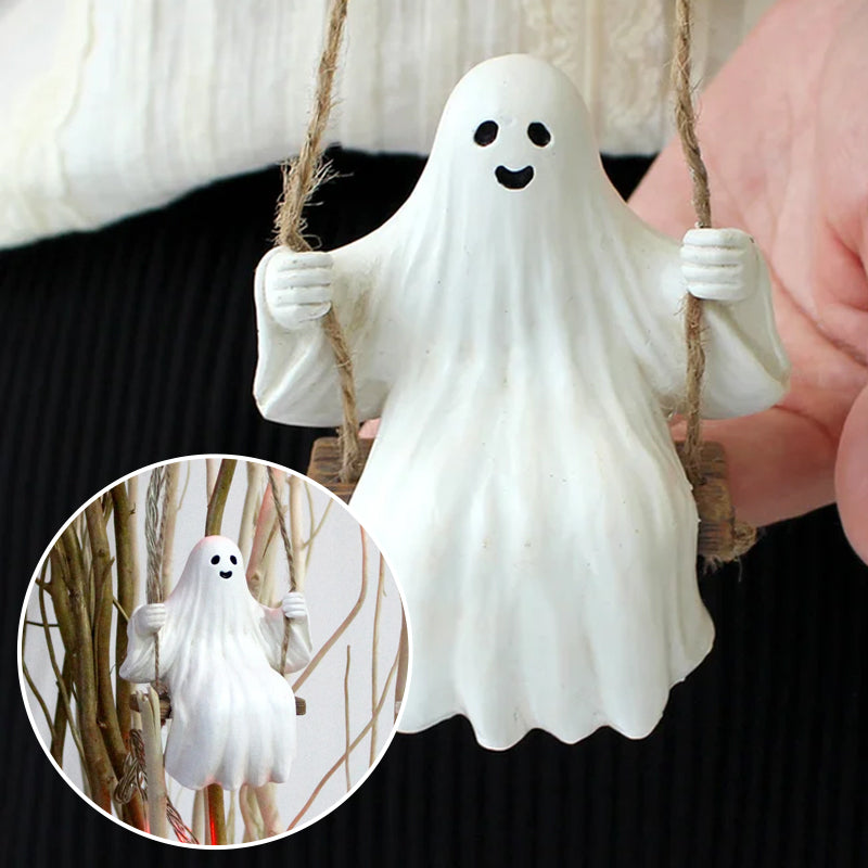 (🎃Early Halloween Promotion🎃 Buy 1 Get 1 Free)Halloween Cute Swing Ghost-6