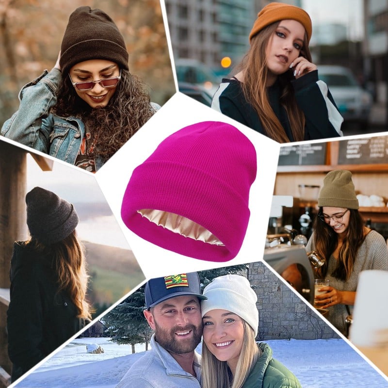 (Black Friday Sale - 45% OFF)No Static-No frizz-No Tangle Winter Warm Hat-11