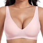 🏆LAST DAY SALE 49% OFF 🔥Super Firming Leopard Print Jelly Bra | Women Wirefree Bras 👍No More Sagging Breasts