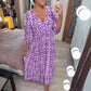 🏖️Summer Cool Deal: ONLY ￡14.99!💃Bohemian casual print V-neck waist wrap long dress💐✨