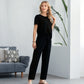 💜 LAST DAY PROMOTION - 50%OFF 💜  Women's Soft Casual Top and Pants Set