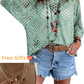 💥Hot Sales-50% OFF🔥Womens Bohemian-Inspired Beige Crochet Top with V-Neck