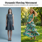 💜Spring Hot Sale 50% OFF!!🌿🌸Women's Floral V-Neck Tiered Ruffle Dress
