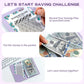 🔥LAST DAY SALE £7.99!!⚡50K+ SOLD!💝📚 Savings Challenges Book with Envelopes💸
