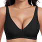🏆LAST DAY SALE 49% OFF 🔥Super Firming Leopard Print Jelly Bra | Women Wirefree Bras 👍No More Sagging Breasts