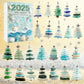 🌊⏰Christmas Limited Sale 70% OFF!! 🎁Sea Glass Christmas Tree Advent Calendar