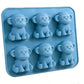 🐮 Mini Highland Cow Ice Cube & Dessert Mold 🧊🍪 Cute 3D Ice for Drinks, Parties & Gifts💕