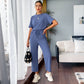 💜 LAST DAY PROMOTION - 50%OFF 💜  Women's Soft Casual Top and Pants Set