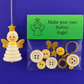 ⏰Last Day Surprise Price: £6.99!!✨DIY Button Ornament Kit🎅🎄
