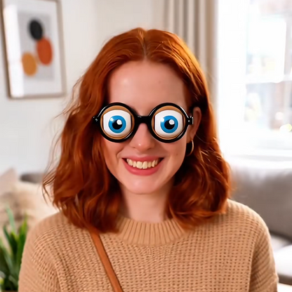 🎄🎁CHRISTMAS SALE 50% OFF!!🏆Funny Glasses with Winking Eye Mechanism🥸