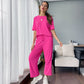 💜 LAST DAY PROMOTION - 50%OFF 💜  Women's Soft Casual Top and Pants Set
