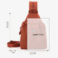 Multi-Pocket Convertible Backpack & Crossbody Bag