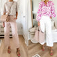 👖LAST DAY SALE 50% OFF🔥Stretch Twill Cropped Wide Leg Pants