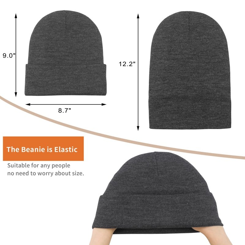 (Black Friday Sale - 45% OFF)No Static-No frizz-No Tangle Winter Warm Hat-9