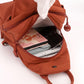 Multi-Pocket Convertible Backpack & Crossbody Bag