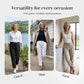 ⏰FLASH DEAL ￡12.99🌺Linen Elastic Waist Casual Pants✨Lounge to Street