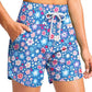 ✨Last Day Special Price £12.99!!💥🩳Women's High-Waisted Quick-Dry Swim Shorts