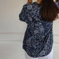 🥳2026 HOT SALE🥳💞50K+ SOLD!👵🌸 50% OFF! V-Neck Button-Down Printed Blouse🕊️✨