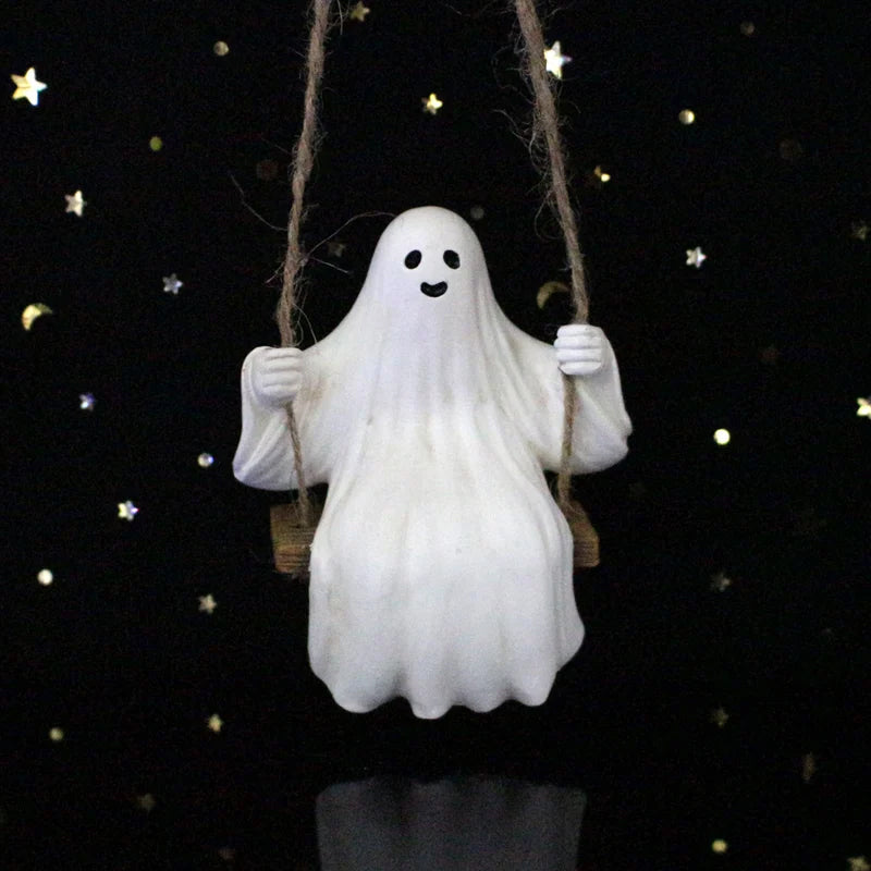 (🎃Early Halloween Promotion🎃 Buy 1 Get 1 Free)Halloween Cute Swing Ghost-2