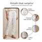 ⏰FLASH DEAL ￡12.99🌺Linen Elastic Waist Casual Pants✨Lounge to Street