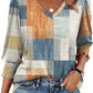 ⏰Limited Time Sale 50% Off🏖️Women Dressy Casual 3/4 Length Sleeve Blouses with Smocked Cuffs