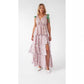 💜Spring Hot Sale 50% OFF!!🌿🌸Women's Floral V-Neck Tiered Ruffle Dress