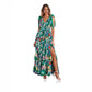 💜Spring Hot Sale 50% OFF!!🌿🌸Women's Floral V-Neck Tiered Ruffle Dress