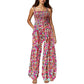 🏖️LAST DAY SALE 50% OFF🌼🎨Women’s Casual Print Sleeveless Overalls Jumpsuits