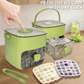 🔥Summer Hot Sale 50% Off🧊Portable Ice Maker with Lid and Storage Box (48 cubes)
