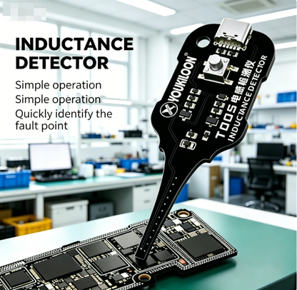 🥳2026 HOT SALE🥳💞50K+ SOLD!💡⚙️ 50% OFF! 🔥In-Circuit Electromagnetic Inductance Tester – One-button simplicity, clear indicator. Non-contact, rapid diagnosis. A must-have for electronics repair. 📟🕊️