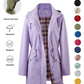🔥Limited Hot Sale 50% OFF🎁🧥3-in-1 Plaid Waterproof Jacket for Women– Rain, Wind & Cold, All Covered