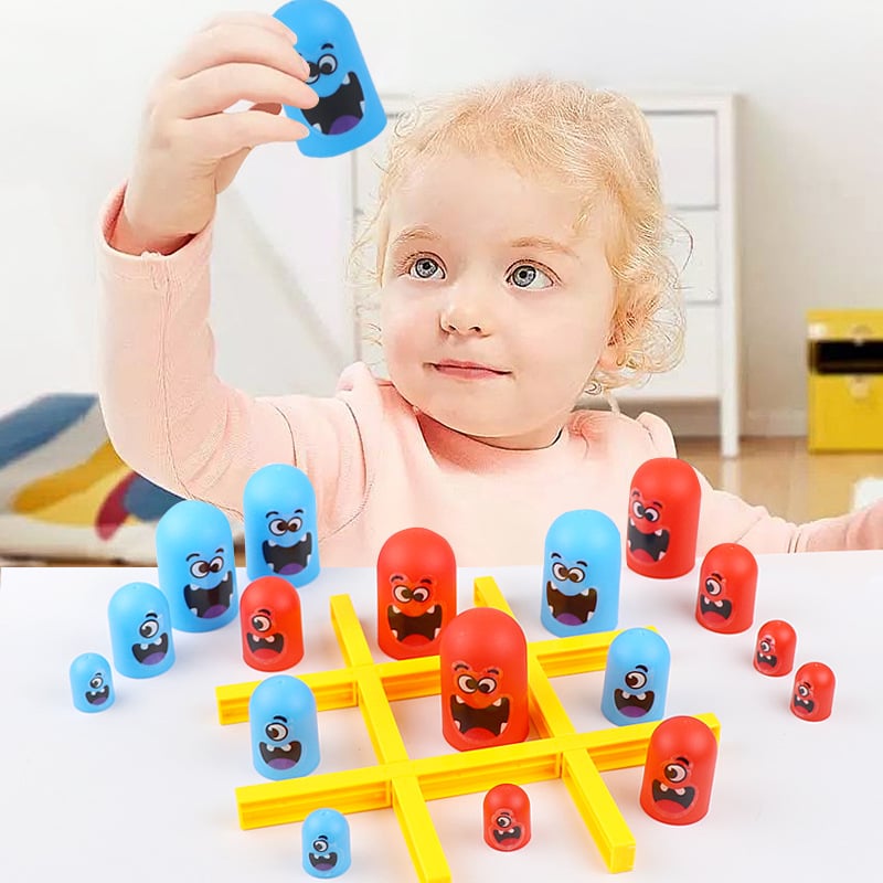 (Big Eat Small) Tic-Tac-Toe Game-Buy 2 Free Shipping-4
