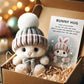 🐇🎉Special Sale🐇Handmade Mini Bunny Hug Cute Easter Gift🎁