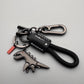 🦖Buy 1 Get 1 Free🎁Aluminum Alloy Dinosaur Charm Paired with a Hand-woven Bracelet