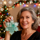 🌊Snowflake-Shaped Sea Glass Friendship Decor❄✨ Shaped by Nature & Crafted by Hand!