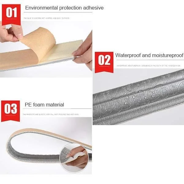 3D Wall Edging-Self-Adhesive Environmental Protection 3D Wall Edging Strip-16
