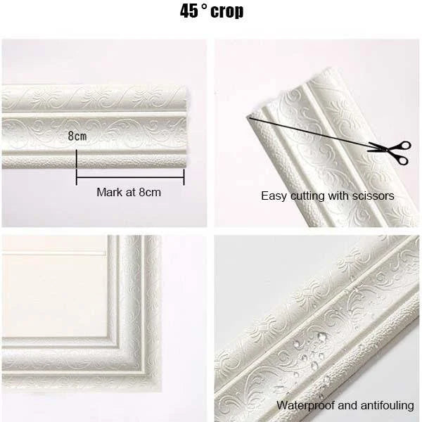 3D Wall Edging-Self-Adhesive Environmental Protection 3D Wall Edging Strip-17