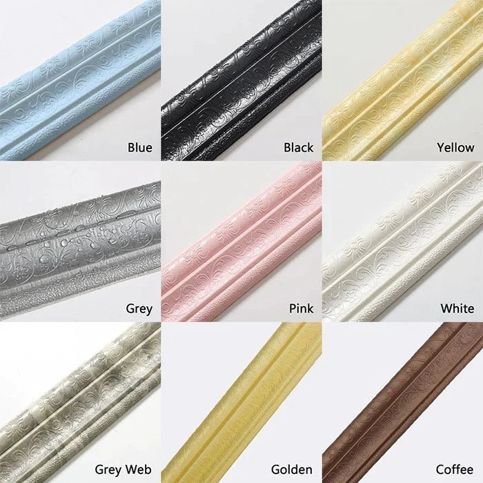 3D Wall Edging-Self-Adhesive Environmental Protection 3D Wall Edging Strip-1