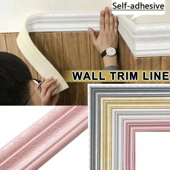 3D Wall Edging-Self-Adhesive Environmental Protection 3D Wall Edging Strip-12