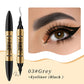 2-in-1 Waterproof Magic 4-fork Eyebrow Pen & Eyeliner-4