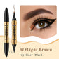 2-in-1 Waterproof Magic 4-fork Eyebrow Pen & Eyeliner-5