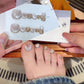 14 Sheets Square Press on Toenails-7