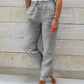 ⏰FLASH DEAL ￡12.99🌺Linen Elastic Waist Casual Pants✨Lounge to Street