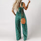 🏖️LAST DAY SALE 50% OFF🌼🎨Women’s Casual Print Sleeveless Overalls Jumpsuits