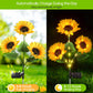 ⏳Time-Limited Special Price: ￡10.99!!⏰Sunflower Solar Garden Stake Led Lights🌻